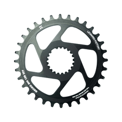 Plato Gecko Shimano de montaje directo 1x 12V - 36 DIENTES, NEGROS