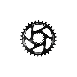 Plato Gecko SRAM de 8 agujeros, 1x, 11/12 V, desplazamiento 0 mm - 30 DIENTES, NEGROS
