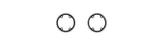 Plat oval rotor q-ring bcd110x4