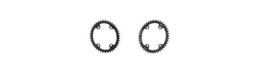 Plat oval rotor q-ring bcd110x4