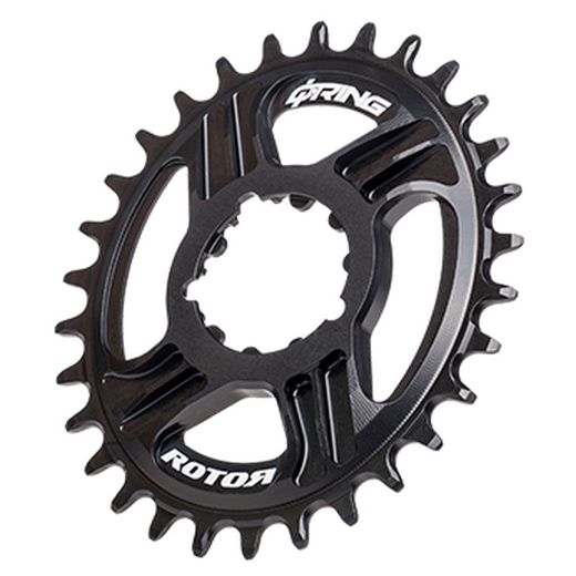 Plato rotor oval q rings dm compatible con sram® boost 3mm offset
