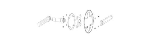 Plat rotor rodó interior bcd110x4