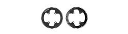 Plato rotor redondo bcd110x4 exterior negro
