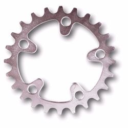 Plato stronglight acero adaptable shimano 26 dientes