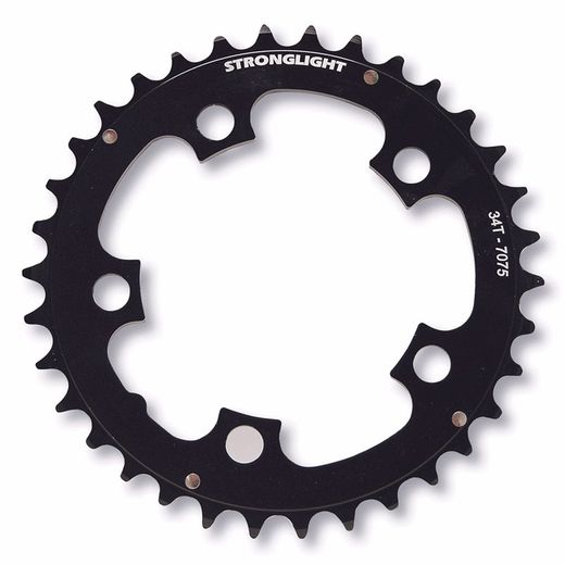 Plaque aluminium stronglight adaptable shimano vtt 94 mm 32 dents