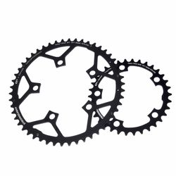Plato stronglight ct2 110 mm adaptable campagnolo 11v negro 51 dientes