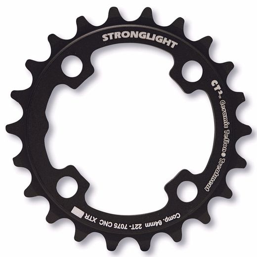 Plat stronglight ct2 4 braços 1ªposicion 146 mm negre 44 dents