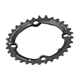 Plato stronglight ct2 4 brazos 2ªposicion 102 mm negro 32 dientes