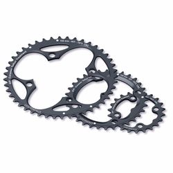Plato stronglight ct2 4 brazos 2ªposicion 104 mm negro 32 dientes