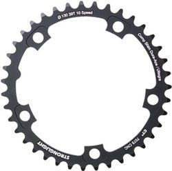 Plato stronglight ct2 adaptable dura-ace/ultegra negro 130 mm 39 dientes