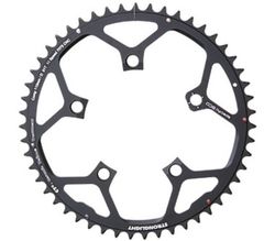 Plato stronglight ct2 compact adaptable campagnolo 9/10v negro 48 dientes