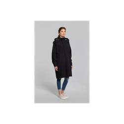 Poncho impermeable BASIL "Mosse" unisex, Jet Black, XL/XXL