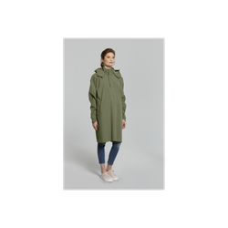 Poncho impermeable BASIL "Mosse" unisex, verde oliva, M/L