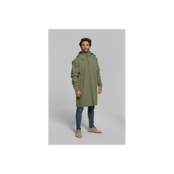 Poncho impermeable BASIL "Mosse" unisex, verde oliva, M/L