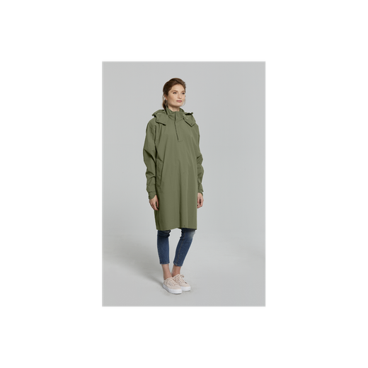 Poncho impermeable BASIL "Mosse" unisex, verde oliva, XL/XXL