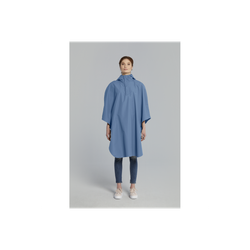 Poncho impermeable "Hoga" unisex, Azul, talla única