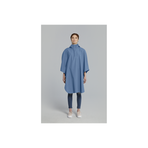 Poncho impermeable "Hoga" unisex, Azul, talla única