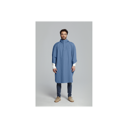 Poncho impermeable "Hoga" unisex, Azul, talla única