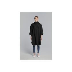 Poncho impermeable "Hoga" unisex, Negro, talla única