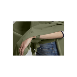 Poncho impermeable "Hoga" unisex, Verde oliva, talla única