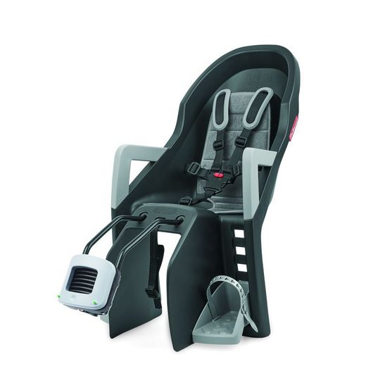 Porte-bébé polisport guppy maxi ffs en cadre gris / argent