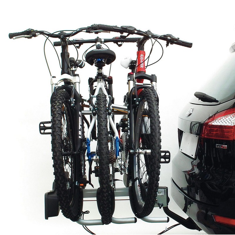 ▷ Porta Bicicletas de Coche Portón Trasero Menabo Logic 3 Bicicletas