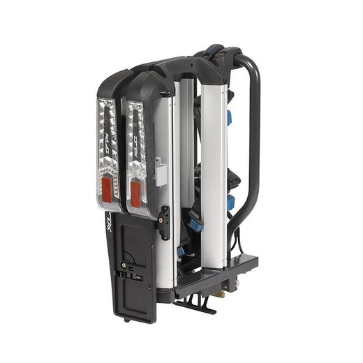 Portabicicletas de bola XLC VC-C09 AZURA EASY LED WT PARA 2 BICIS