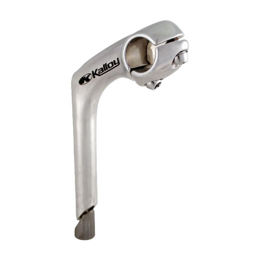 Potencia manillar, aluminio, ciudad, 25.4x150x80, plata