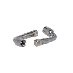 Prolongación mijnenpieper valvula standard 46-90° con tuerca giratoria (2 unidades)