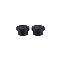 Puños BBB "KingComfort Set", con extremo de manillar de 80 mm