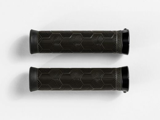 Poignées bontrager xr trail elite 130 mm olive grey