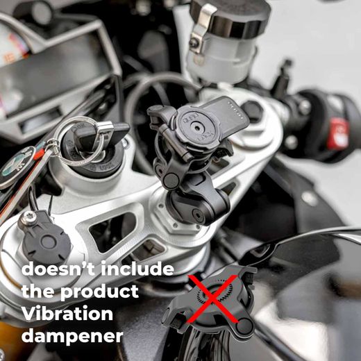 Quad Lock Motorcycle Fork Stem Mount Pro