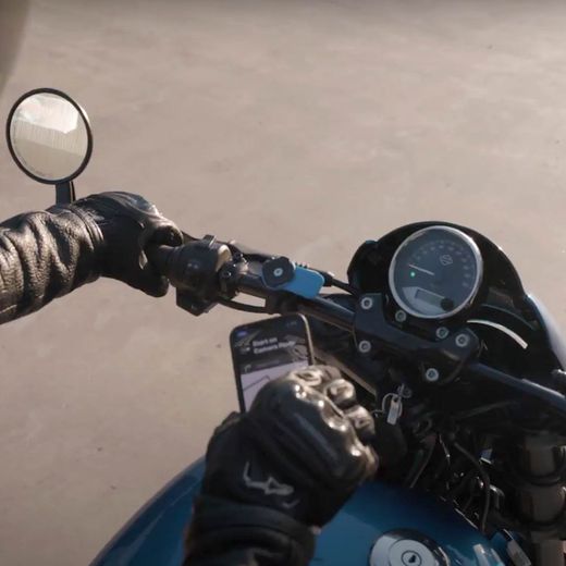 Quad Lock Motorcycle Handlebar Mount V2