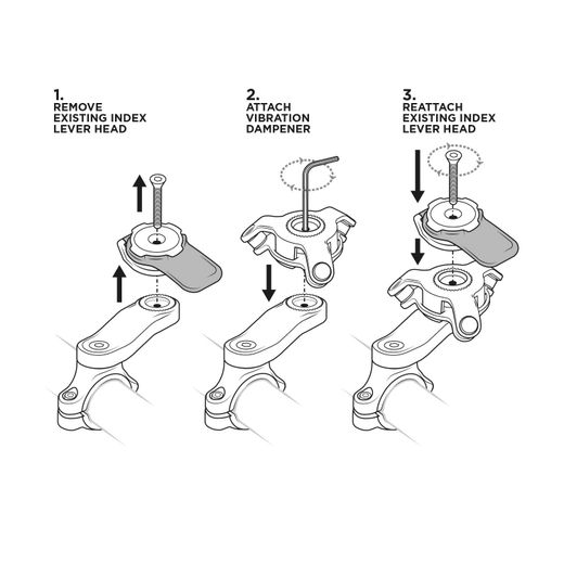 Quad Lock Motorcycle Vibration Dampener V2