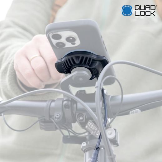 Quad Lock Waterproof Wireless Charging Head