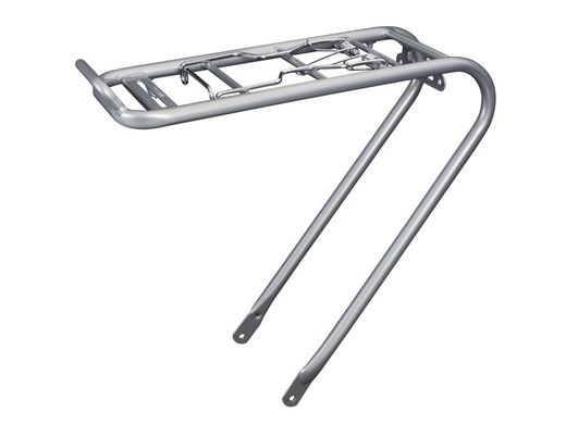 Rack diamant retro 26in steel w / springclip matte silver