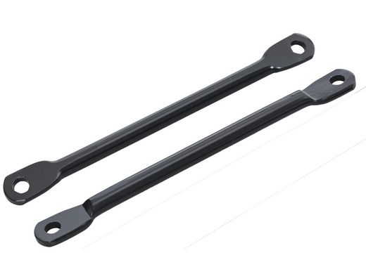 Rack part trek i-type (straight) 140mm steel stay black rear