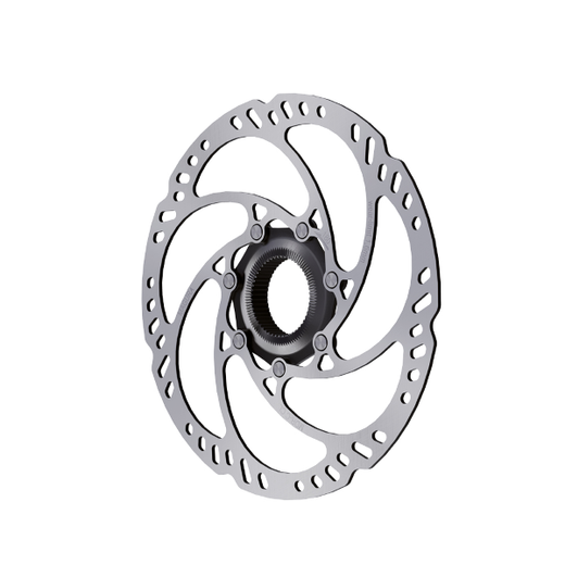 Disque rotor MDR-C Center Lock avec contre-écrou externe - 203 mm, argent