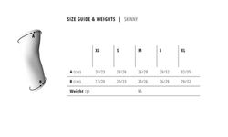 Genouillère Bluegrass Skinny noire