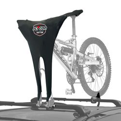 Roof rack bike bra