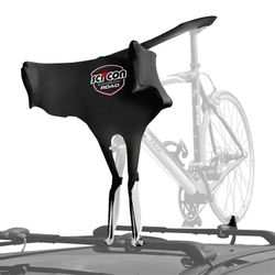 Roof rack bike bra