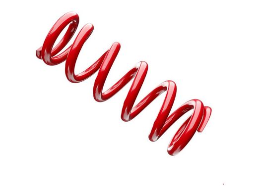 Rs muelle metrico rojo largo 151mm carrera (57.5-65mm) 450 lb