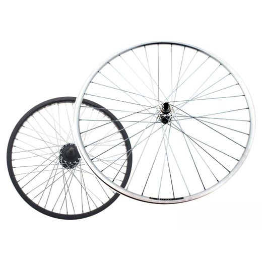 Rueda d. 26 x 13/8  carrete aluminio tuerca