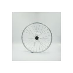 Front wheel 20”, single-wall aluminium rim, silver, nuts