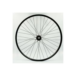 Front wheel 29", double-wall aluminium rim, black, 6-holes disc, QR10