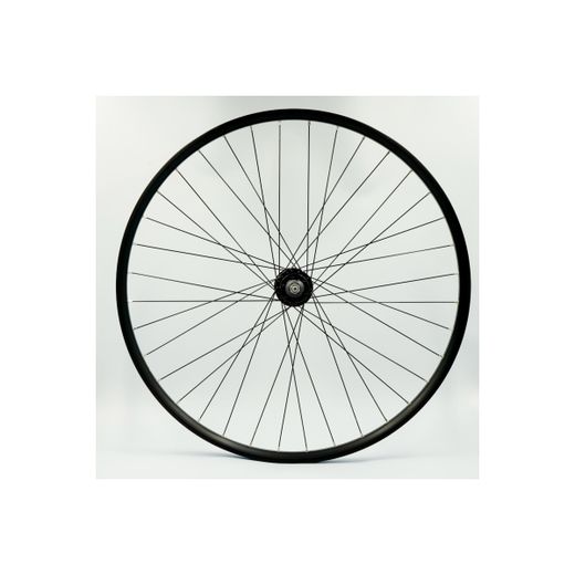 Front wheel 29", double-wall aluminium rim, black, 6-holes disc, QR10
