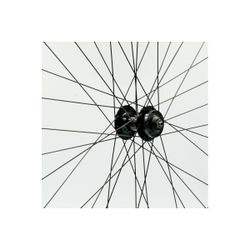 Front wheel 29", double-wall aluminium rim, black, 6-holes disc, QR10