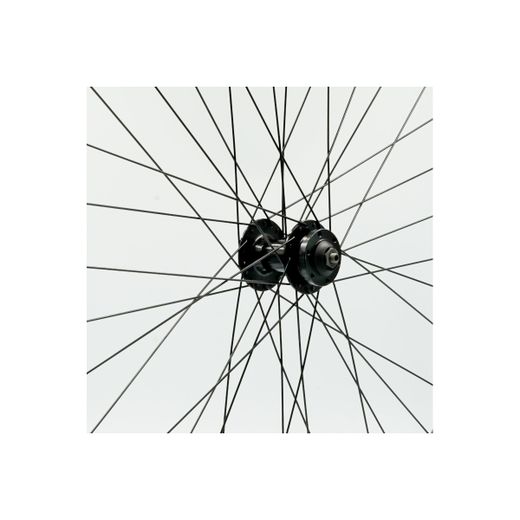 Front wheel 29", double-wall aluminium rim, black, 6-holes disc, QR10