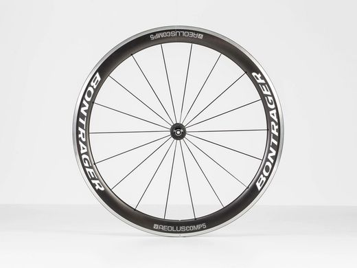 Roue avant bontrager aeolus comp 5 tlr blanc / anthracite