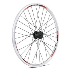 Rueda delantera gurpil 26" zac carrete negro+radio negro disco plata